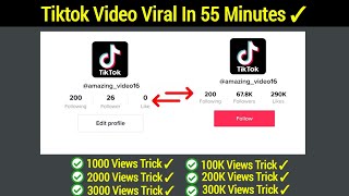 tiktok foryou trick 2022 | tiktok every video viral settings | how to viral video on tiktok |