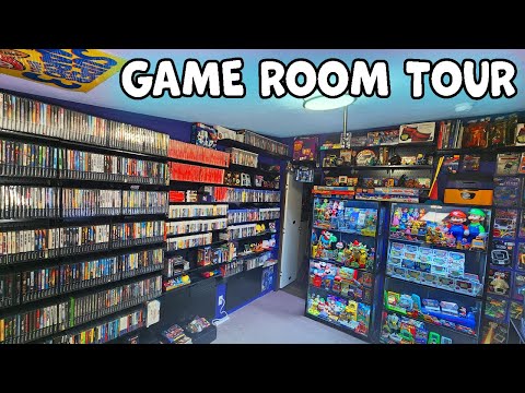 My RETRO GAME Collection Changed ALOT in 2025!| Game Room Tour