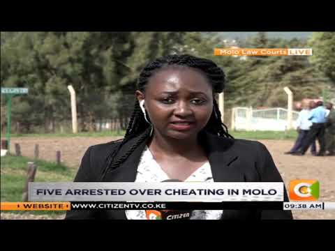 Five arrested over KCSE cheating in Molo