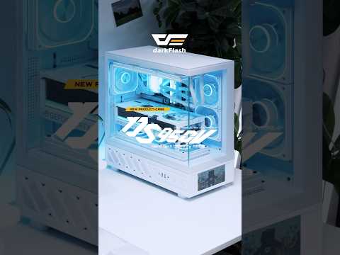 [티저] IPS 디스플레이로 완성한 차세대 튜닝 케이스 darkFlash DS950V ARGB #pc케이스 #다크플래쉬 #어항케이스