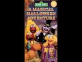 Sesame Street A Magical Halloween Adventure 2004 VHS Full Screen