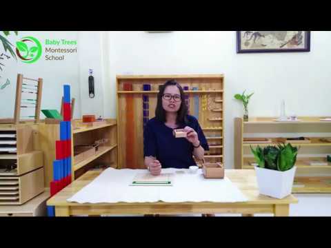 Giáo cụ bảng nhân chia Montessori giúp bé thực hành học phép nhân hiệu quả, phù hợp cho bé trên 7 tuổi BAONGONTOYS DG125