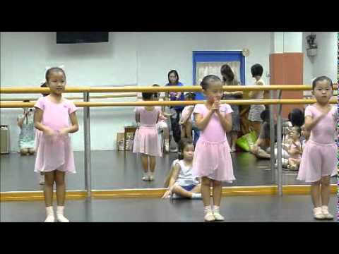 Shannon's Ballet RAD Primary Exam practice session