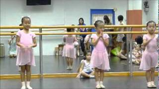 Shannon's Ballet RAD Primary Exam practice session