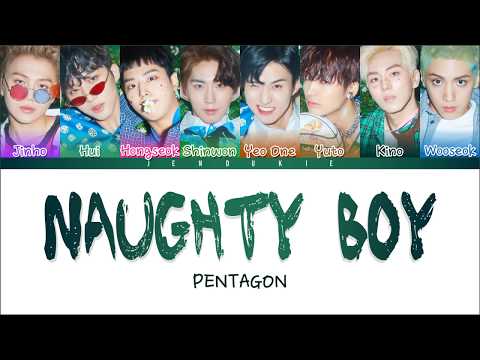 PENTAGON (펜타곤) - NAUGHTY BOY (청개구리) (Color Coded Lyrics Han|Rom|Eng)