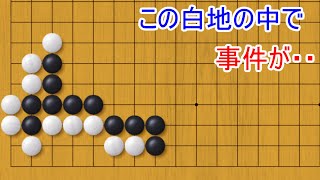 ここから事件が・・この白は確定地じゃない！？驚愕の手筋とは【囲碁】