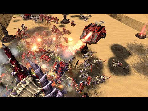 Blood Angels vs Tyranids - Astartes Mod - Warhammer 40K Dawn Of War 2 Retribution