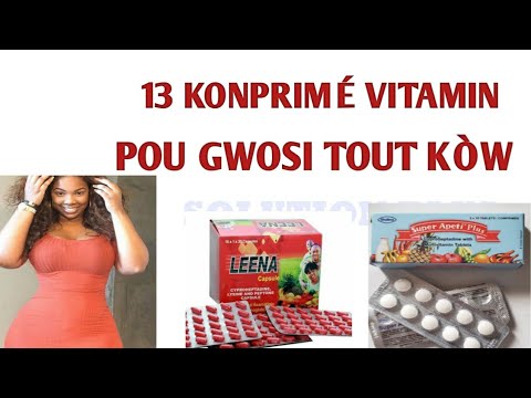 13 VITAMIN TABLETS FOR PEOPLE WHO CANNOT GROW