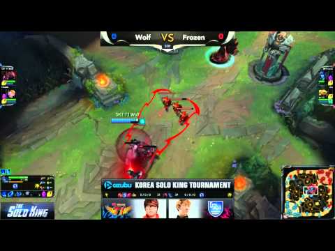 [THE SOLO KING] WoIf vs Frozen (Trận 1)