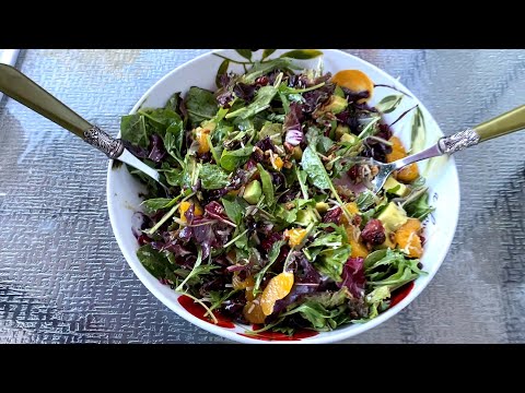 Cranberry Orange Pecan Salad