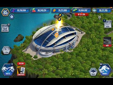 Feeding Procoptodon to MAX 40 LVL || Jurassic World™ The Game