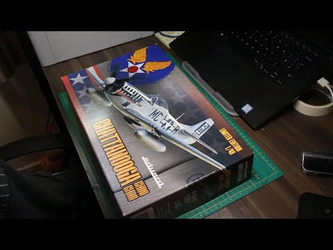 Eduard p51d mustang 1/48 in box review