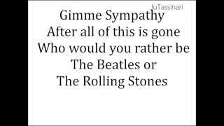 Gimme Sympathy - Metric - Lyrics