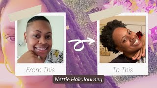 Nettie 1 Year update + Jumbo Goddess Locs