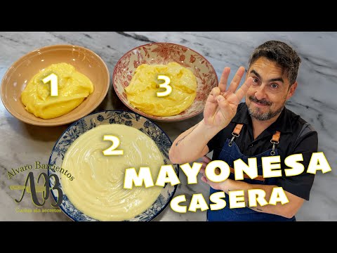 HOMEMADE MAYONNAISE. The three ways to make the best and most delicious mayonnaise at home.