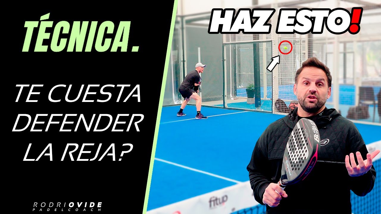Side fence defense: anticipation and racket position