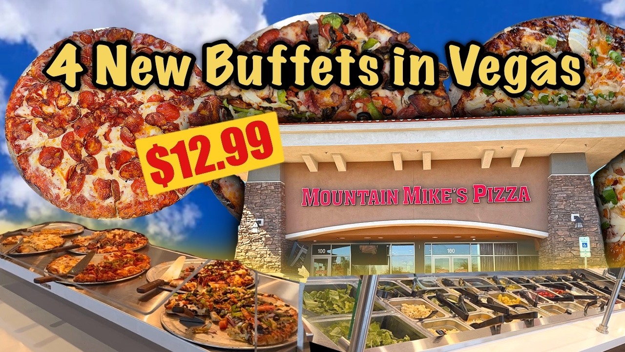 4 New Lunch Buffets in Vegas | Mountain Mike's Pizza