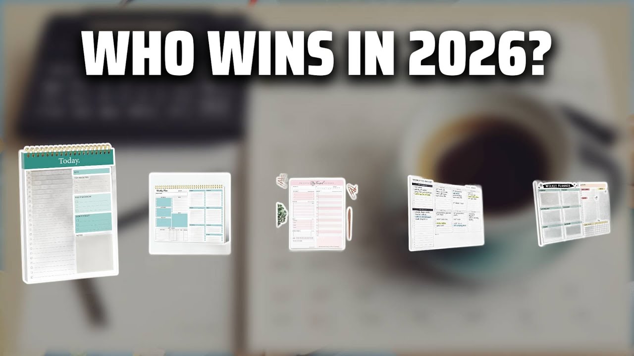 The Top 5 Best Planner Pad in 2026 - Must Watch Before Buying!