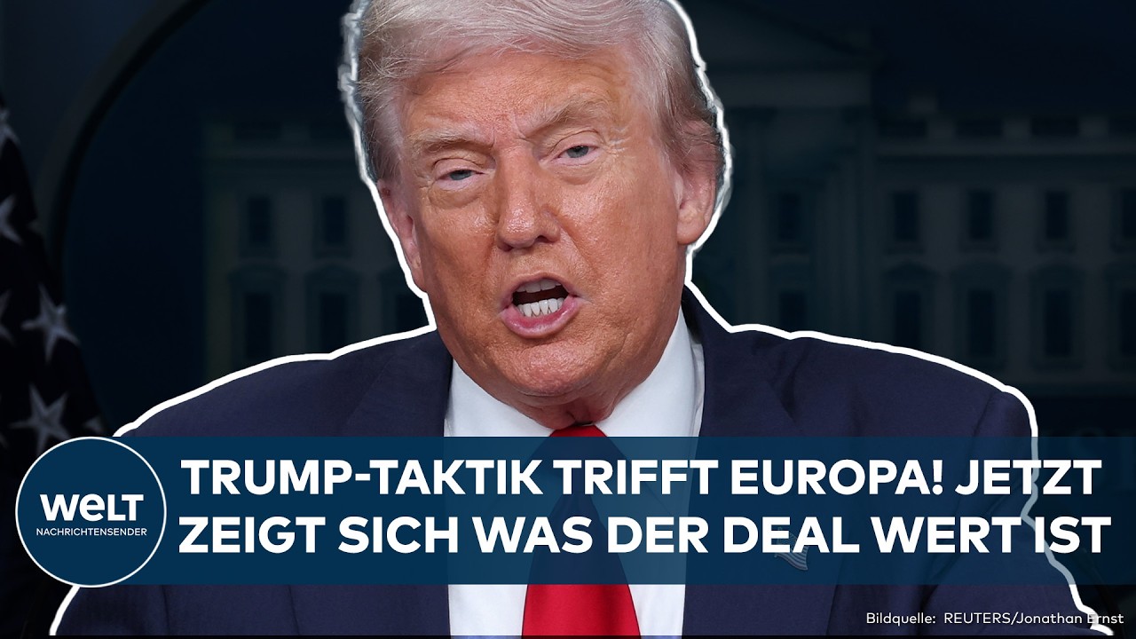 USA: Trump-Taktik trifft die EU empfindlich! Jetzt zeigt sich was der Zoll-Deal wert ist