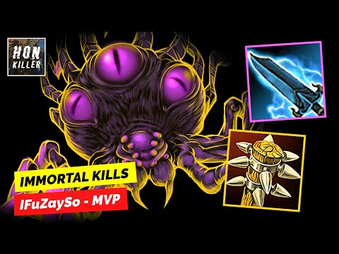 HoN Arachna NULLFIRE BLADE with SAVAGE MACE - MVP