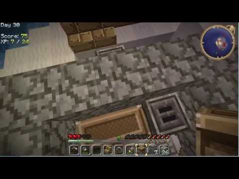 Minecraft let's play Yogbox Custom map Survival Island ! Ep.2 Building some buildings!