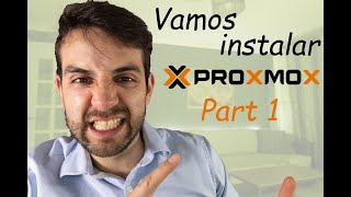 Primeiras etapas para a instalação do Proxmox. Um programa para criar e gerenciar máquinas virtuais