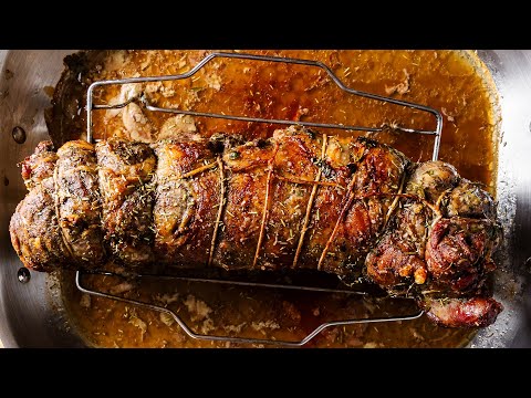 Easy Roasted Boneless Leg of Lamb Recipe