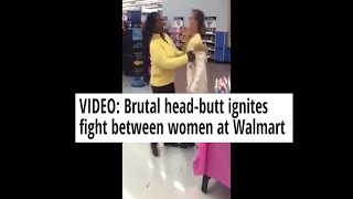 Brutal Walmart Headbutt Beatdown