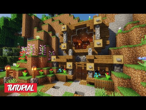 Curious - Minecraft : MOUNTAIN HOUSE TUTORIAL｜How to Build a Starter House in Minecraft