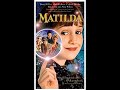 Opening To Matilda 2005 VHS