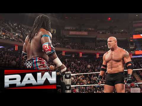 Oba Femi vs. Goldberg: Raw, Sept. 1, 2026