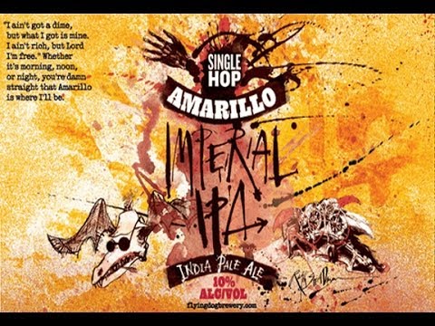 Flying Dog Brewing Co. Single Hop Imperial IPA (Amarillo) | The Beer Heads - Beer Review #440