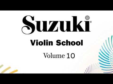 Suzuki Volume 10 (Part 1): Mozart Concerto No.4 in D major 1st Movement