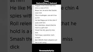 Power Raekwon [Verse 1: Raekwon]