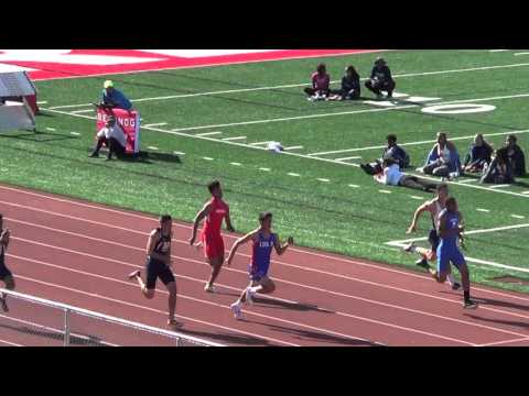 T Coffman - VarB 100m at Redondo 3-12-16
