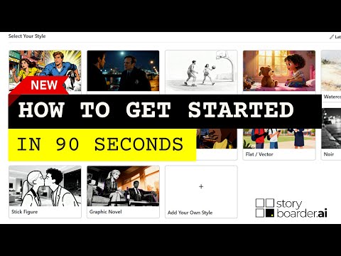 01 - How To Get Started With Storyboarder.ai In 90 Seconds