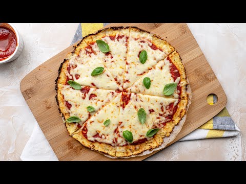 Best Cauliflower Pizza Crust for Keto [Gluten free, Low-carb]