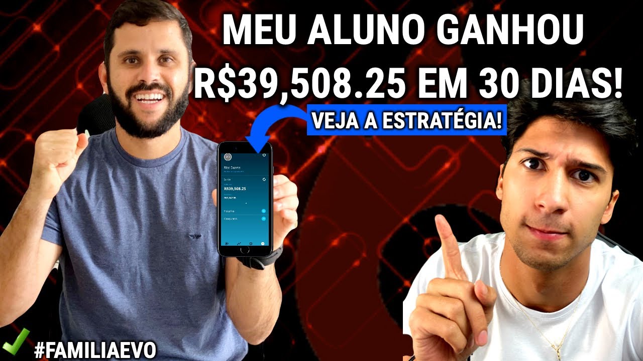 Ele ganhou R$39,508.25 em 30 dias e perguntou o que todos queriam perguntar!