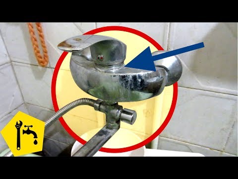 ✅ Ремонт СМЕСИТЕЛЯ в ванной: если СЛАБЫЙ НАПОР ВОДЫ / Ремонт сантехники