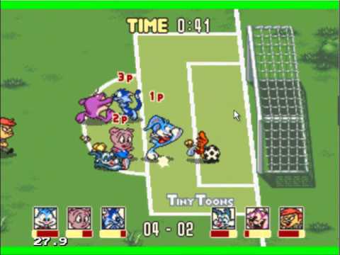 BIG BANG TEAM jugando - TINY TOONS ALL STAR part 1