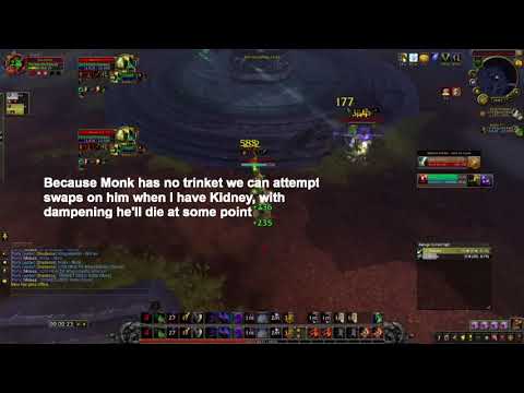 Assa Rogue Disc Priest vs Arms War MW Monk - 2460 MMR - BfA Prepatch Arena
