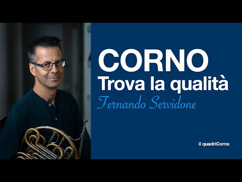 CORNO - trova la qualità / Lezione 7