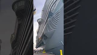 Oasis class vs Icon class!.. 😱 #cruiseship #cruise #travel #yt #ytshorts #viral