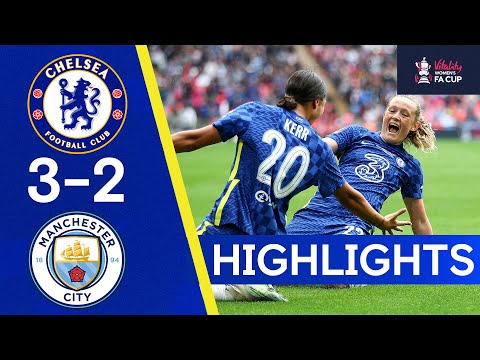 Chelsea 3-2 Manchester City | Sam Kerr Double Seals FA Cup Victory | FA Cup Highlights