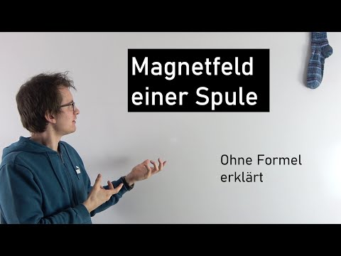 Magnetfeld einer Spule - ohne Formel gut erklärt | Physik Mittelstufe