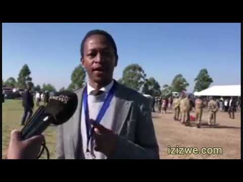 Prince Mbasa Sigcau - amaMpondo Kingdom at his brother King Zanozuko Sigcau's funeral