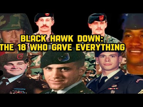 18 americani morti a Mogadiscio: storie commoventi di soldati americani