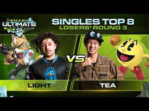 Light vs Tea - Singles: Losers Round 3 - Ultimate Summit 2 | Fox vs Pac-Man