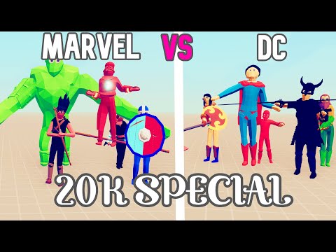 TABS MARVEL VS DC TOURNAMENT - 20k Special TABS AVENGER - TABS SUPERMAN - TABS TOURNAMENT  TABS MODS