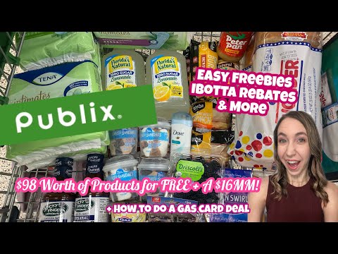 1st YouTube video about how much cash back can you get at publix